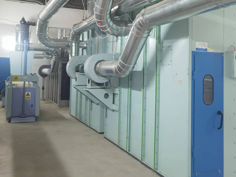 Textile dust removal